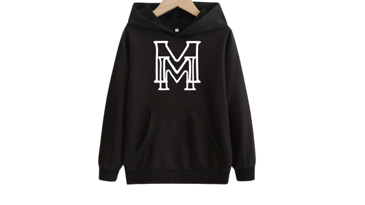 Marie Marcel Bar logo-print hoodie n